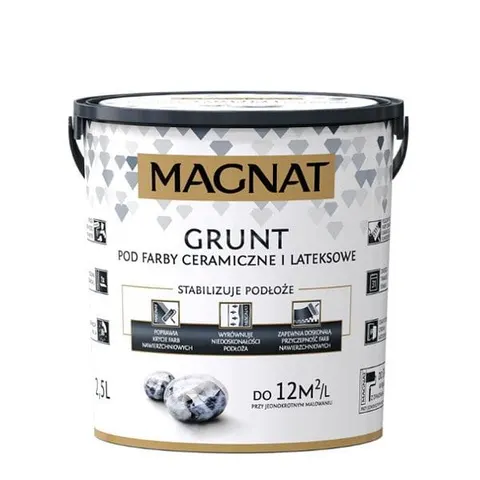 MAGNAT Primer Grunt farba podkładowa biała 5L