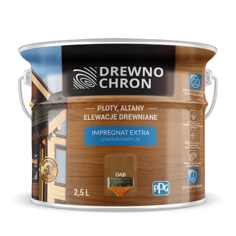 DREWNOCHRON IMPREGNAT EXTRA POWŁOKOTWÓRCZY DĄB 2,5l