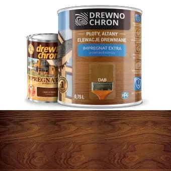 Drewnochron Extra Impregnat 2,5L Dąb Ciemny