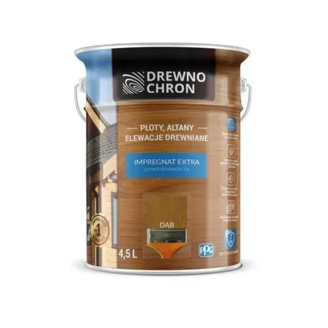 Drewnochron Extra Impregnat 4,5L Dąb
