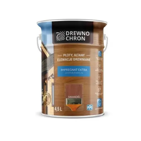 Drewnochron Impregnat Extra Powłokotwórczy Mahoń 4,5l