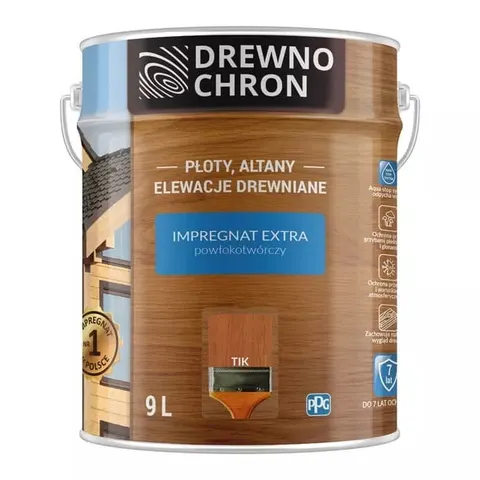 Drewnochron Impregnat Extra Powłokotwórczy Tik 9l