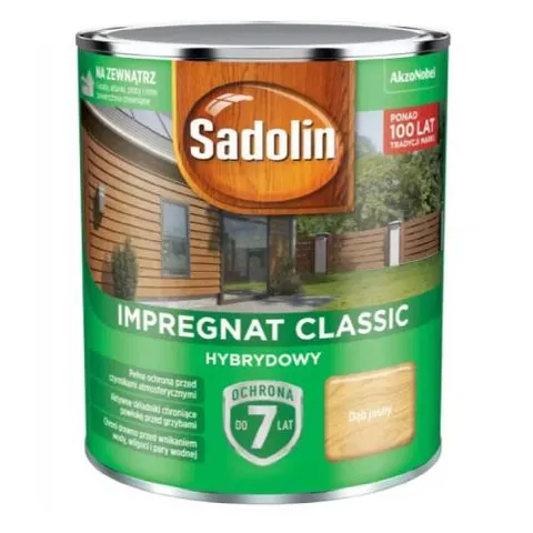 Sadolin Impregnat Classic Hybrydowy Dąb Jasny 2,5L