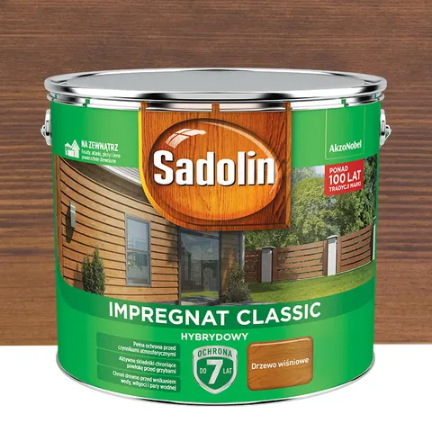 Sadolin impregnat Classic Hybrydowy Drzewo Wiśniowe 9L