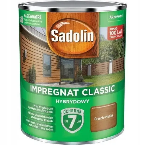 Sadolin Impregnat Classic Hybrydowy Orzech Wloski 2,5L