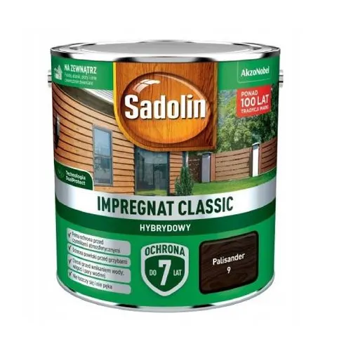 Sadolin Impregnat Classic Hybrydowy Palisander 2,5L