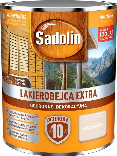 Sadolin Lakierobejca Extra Biały kremowy poj. 2,5L
