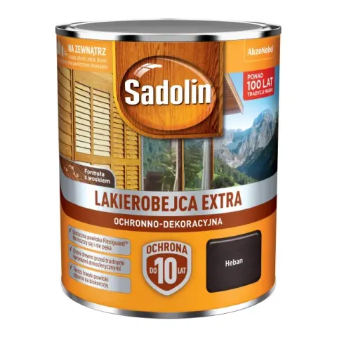Sadolin Lakierobejca Extra Heban poj. 2,5L