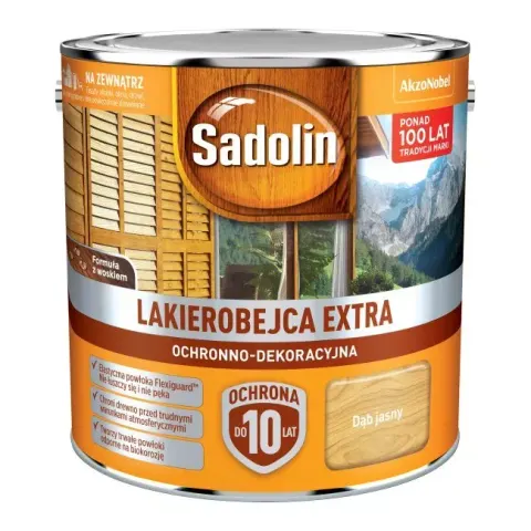 Sadolin Lakierobejca Extra Jasny szary 5L