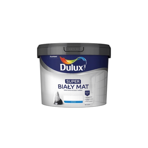 Dulux Super Biały Mat 9L