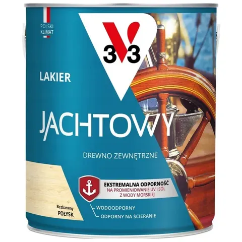 V33 Lakier Jachtowy Bezbarwny 0,75L