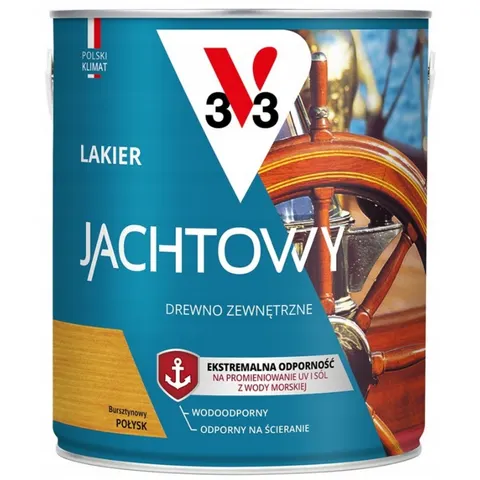 V33 Lakier Jachtowy Bursztyn 0,75L