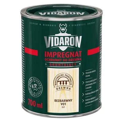 VIDARON Impregnat gruntujący bezbarwny V01 0,7L