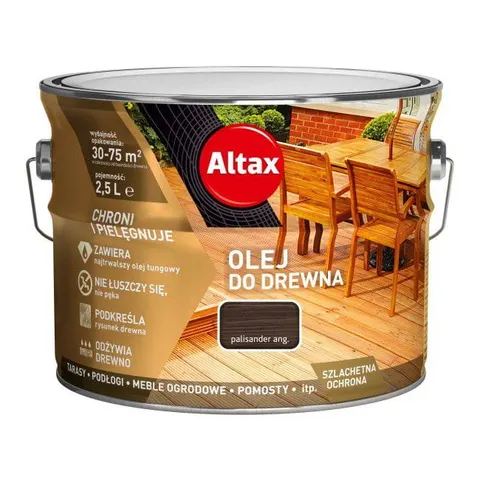 ALTAX Olej do drewna palisander angielski 2,5L