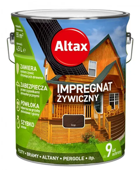 ALTAX Impregnat żywiczny 4,5L brąz