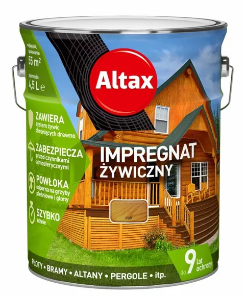 ALTAX Impregnat żywiczny 4,5L dąb
