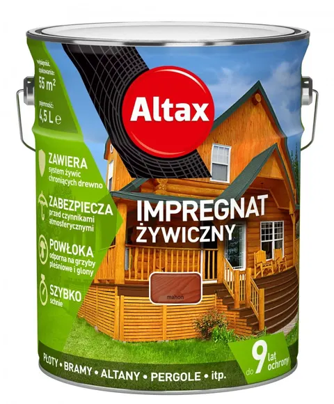 ALTAX Impregnat żywiczny 4,5L mahoń