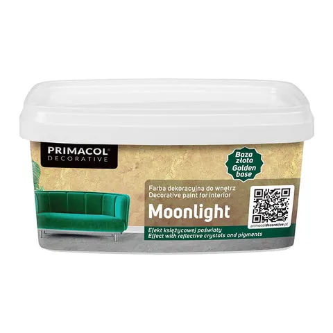 Primacol Farba Dekoracyjna Moonlight 1L Baza Złota