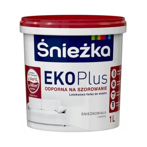 Śnieżka EKO Plus Farba lateksowa 1L