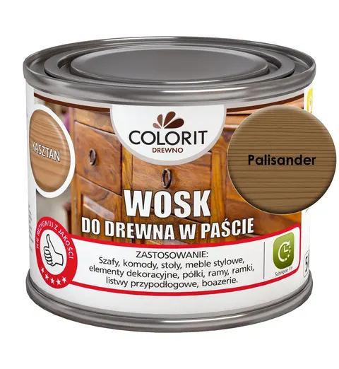 Colorit Wosk Do Drewna w Paście Palisander 500Ml