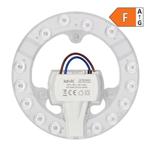AVIS II LED panel świetlny LED 12W, 1100lm, 3000K, O 137