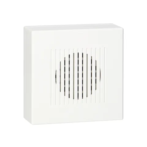 Dzwonek przewodowy elektroniczny jednotonowy RINGIL MINI AC, 230V, biały