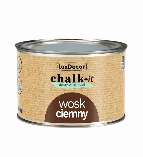 LuxDecor Wosk Ciemny Chalk-It 0,4 L