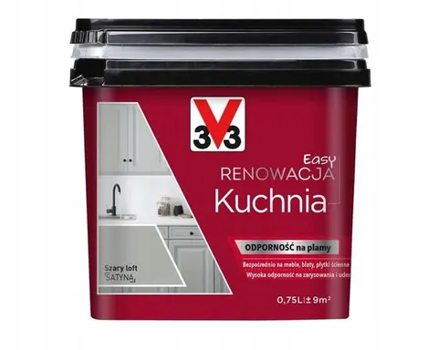 V33 Easy Renowacja Kuchnia Szary Loft 0,75L