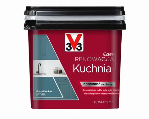 V33 Easy Renowacja Kuchnia Morski Turkus 0,75L