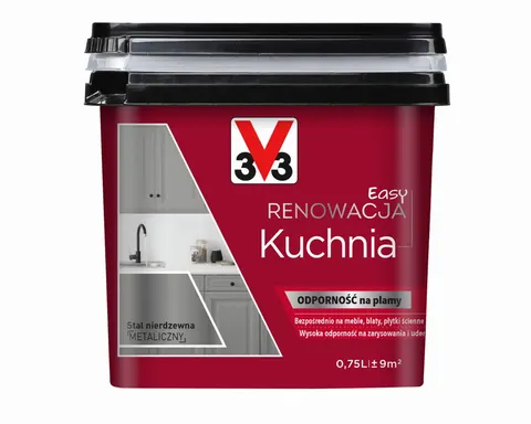 V33 Easy Renowacja Kuchnia Stal Nierdzewna 0,75L