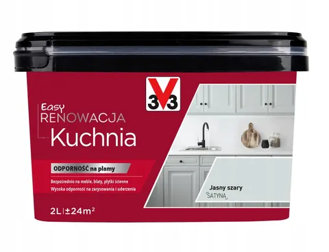 V33 Easy Renowacja Kuchnia Jasny Szary 2L