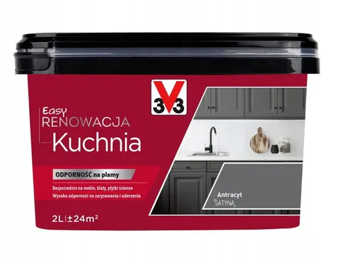 V33 Easy Renowacja Kuchnia Antracyt 2L