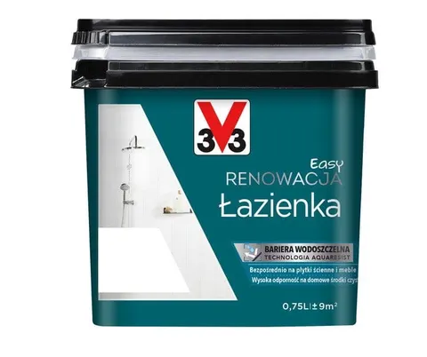 V33 Easy Renowacja Łazienka Biały 0,75L