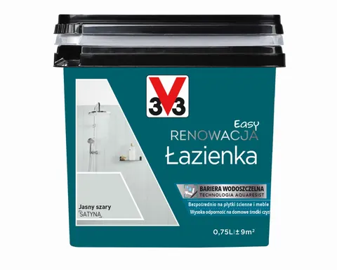V33 Easy Renowacja Łazienka Jasny Szary 0,75L