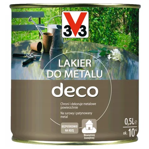 V33 Lakier Do Metalu Połysk 0,5L