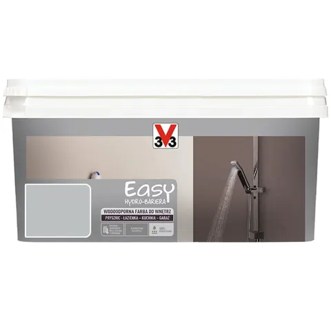V33 Easy Hydro-Bariera Wodoodporna Farba Do Wnętrz Arktyczna Mgła 2L
