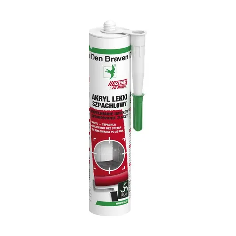 Akryl Lekki szpachlowy 280 ml Den Braven