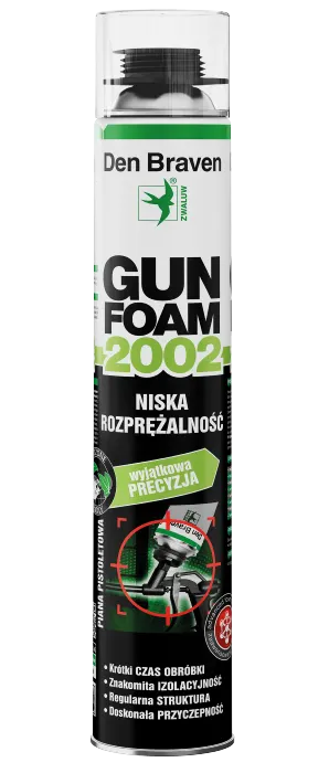 Den Braven Gun Foam 2002 Piana Pistoletowa 750ml