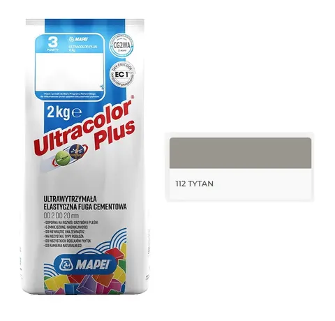 Fuga Mapei Ultracolor Plus 112 tytan 2 kg