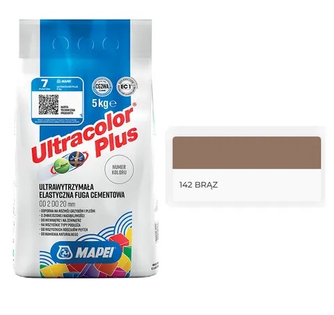 Fuga elastyczna Mapei Ultracolor 142 Brąz 5Kg