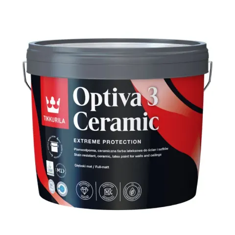 TIKKURILA Farba Optiva Ceramic Super Matt 3 2,7L baza A