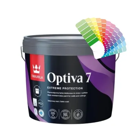 Farba Lateksowa Tikkurila Optiva 7 satin matt Baza A 2,7L