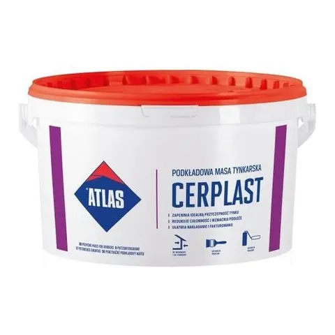 ATLAS CERPLAST Podkładowa masa tynkarska biała 15kg