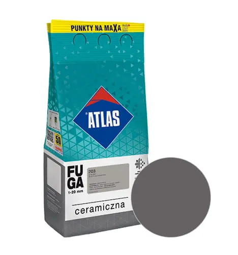 ATLAS Fuga ceramiczna 036 ciemnoszary 5kg