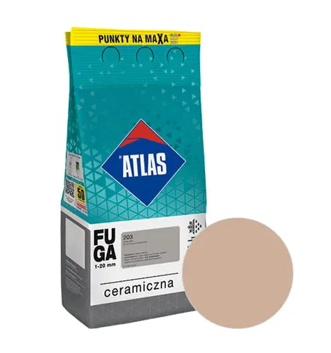 ATLAS Fuga ceramiczna 206 cappuccino 2kg