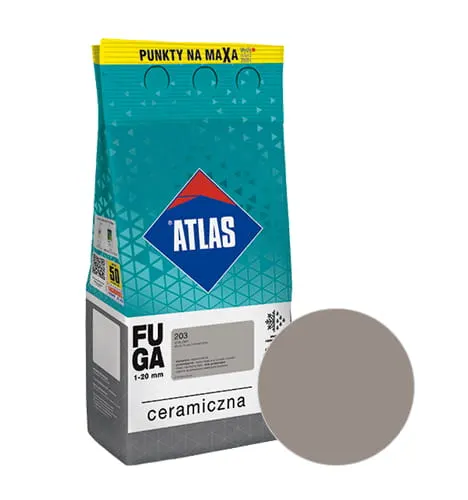 ATLAS Fuga ceramiczna 211 cementowy 2kg