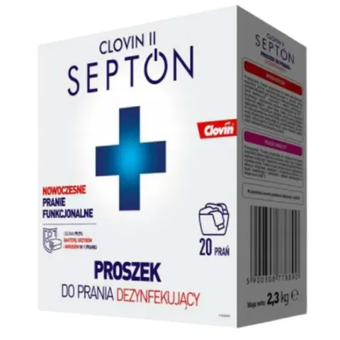 CLOVIN SEPTON Proszek do prania dezynfekujący, 2,3 kg