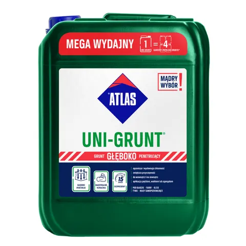 Grunt głęboko penetrujący UNI-GRUNT Atlas 10 kg