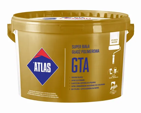 ATLAS GTA Super Biała Gładź Polimerowa 18kg