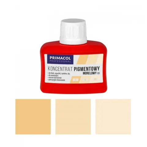 PRIMACOL Pigment do farb i tynków morelowy 80 ml – nr 6